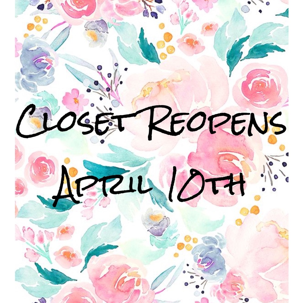 See you April 10th!! 💕